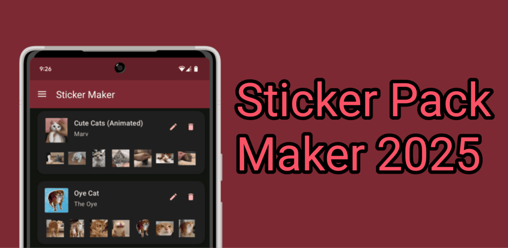 WhatsApp Sticker Pack Maker